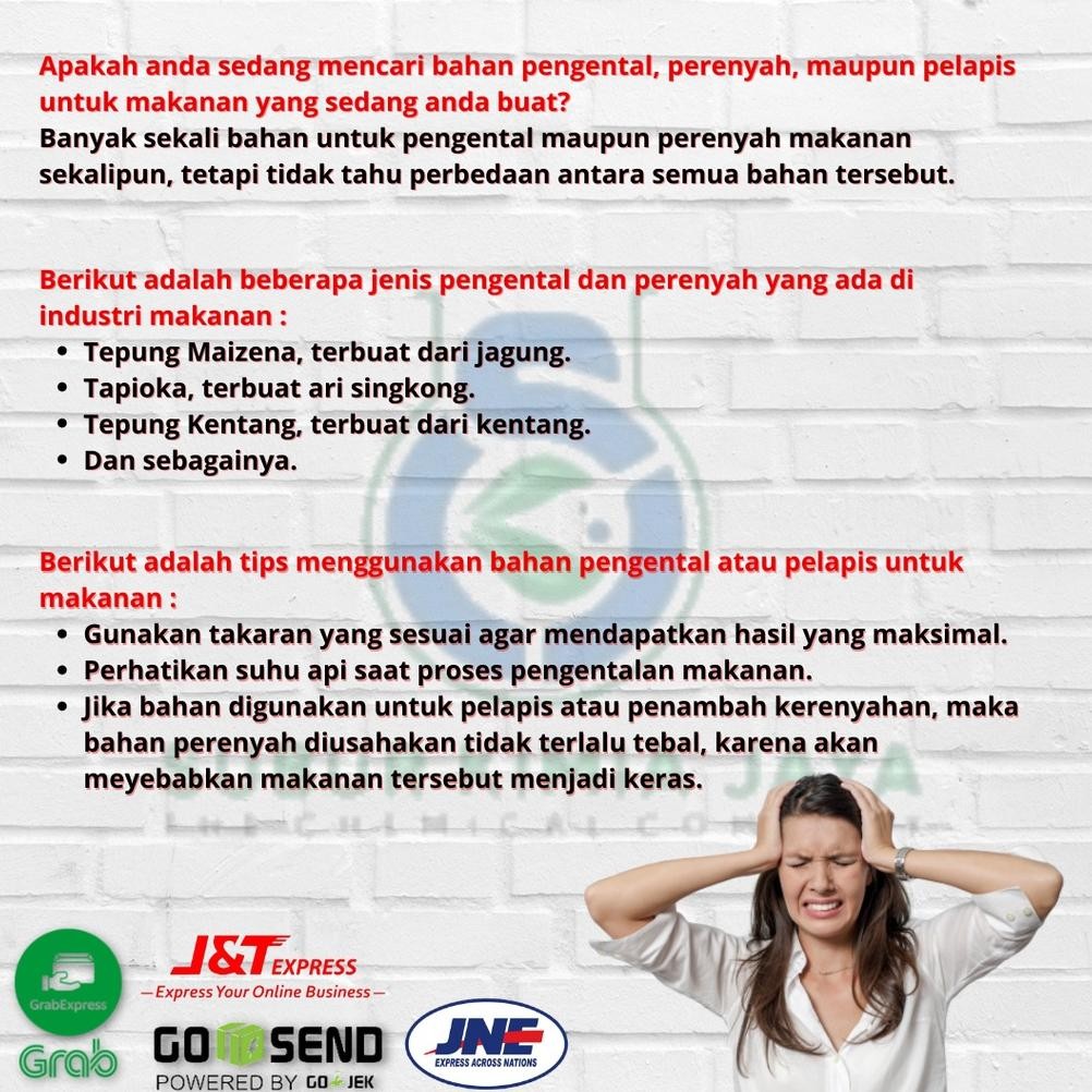 

Tepung Kentang / Potato Starch Ex Holland Belanda / Pati Kentang AVEBE Halal 1 Kg SV13