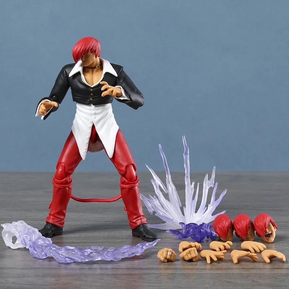 18cm Iori Yagami Action Figure Model PVC Toy Display Gift Collection Doll