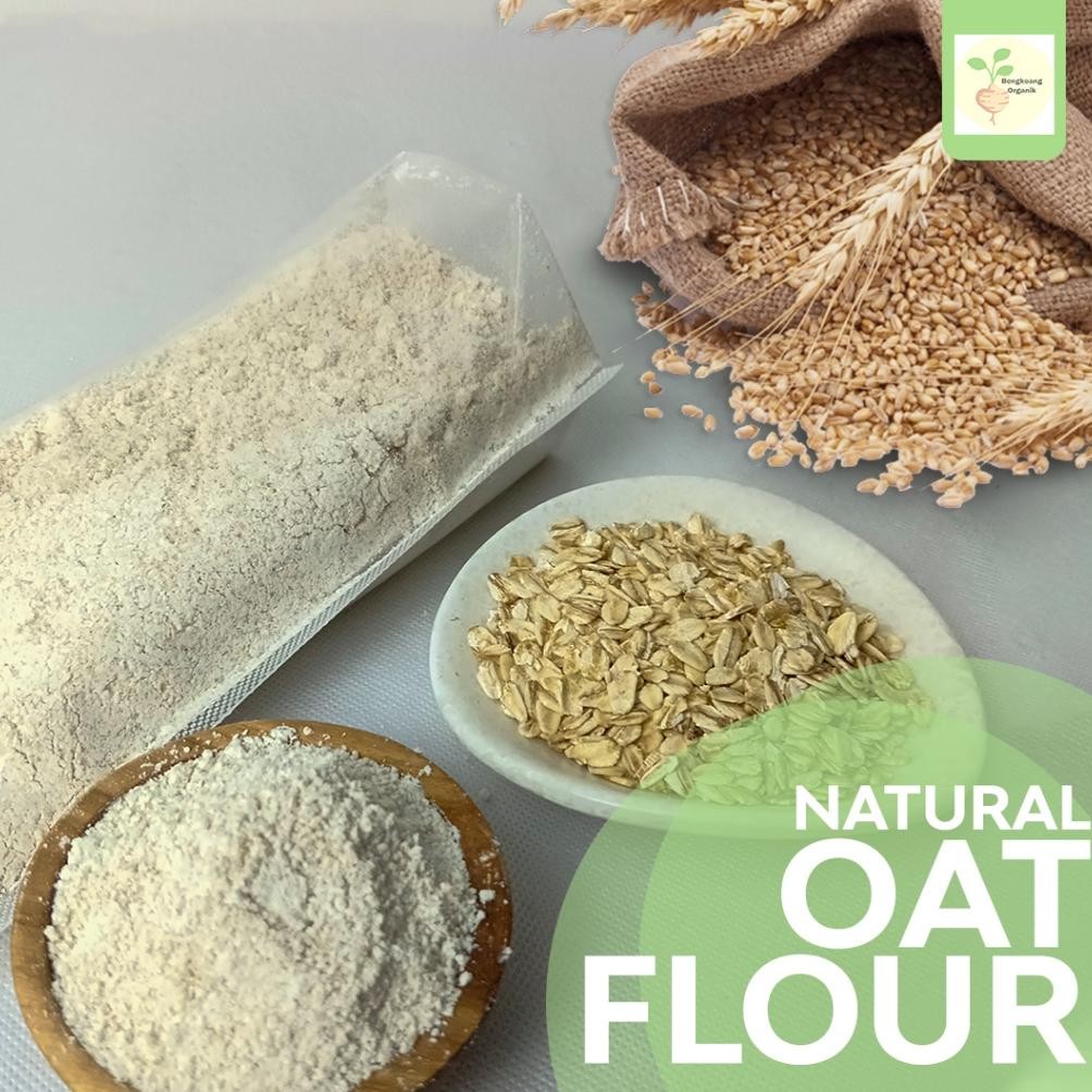 

Oat Flour 500gr - Fine Grade, Tepung Oatmeal SV13