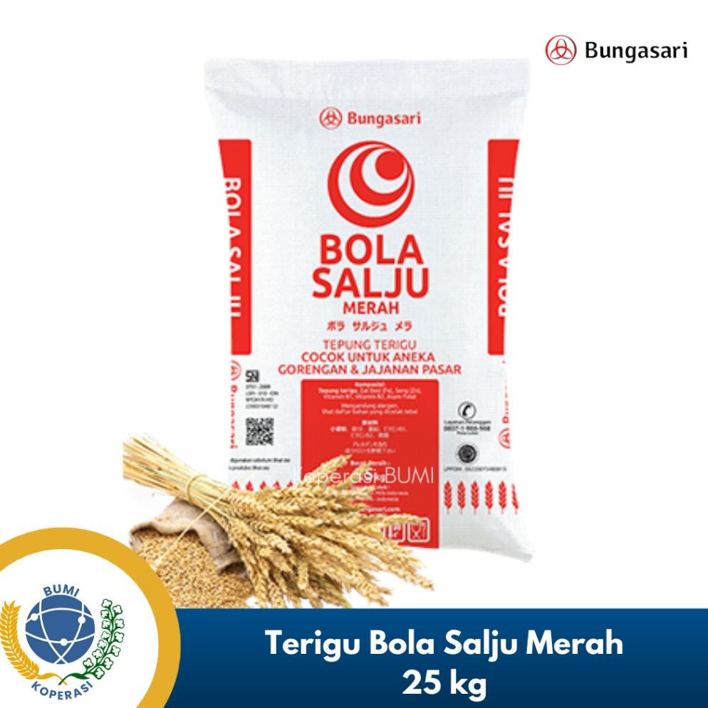 

Tepung Terigu Bungasari Bola Salju Merah 25 Kg SV13