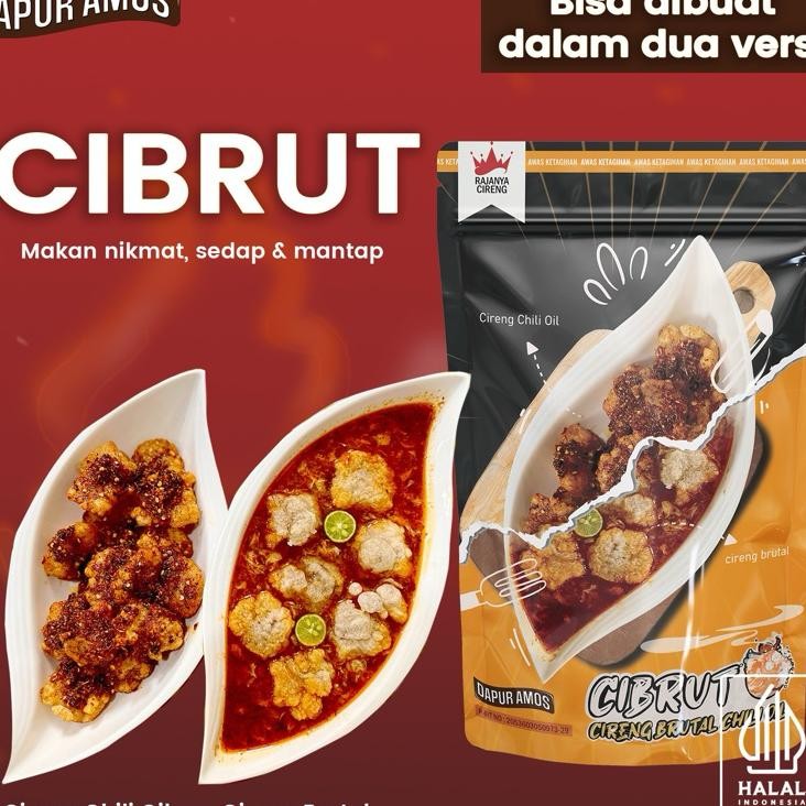 

Cibrut Cireng Brutal Chili Oil Dapuramos