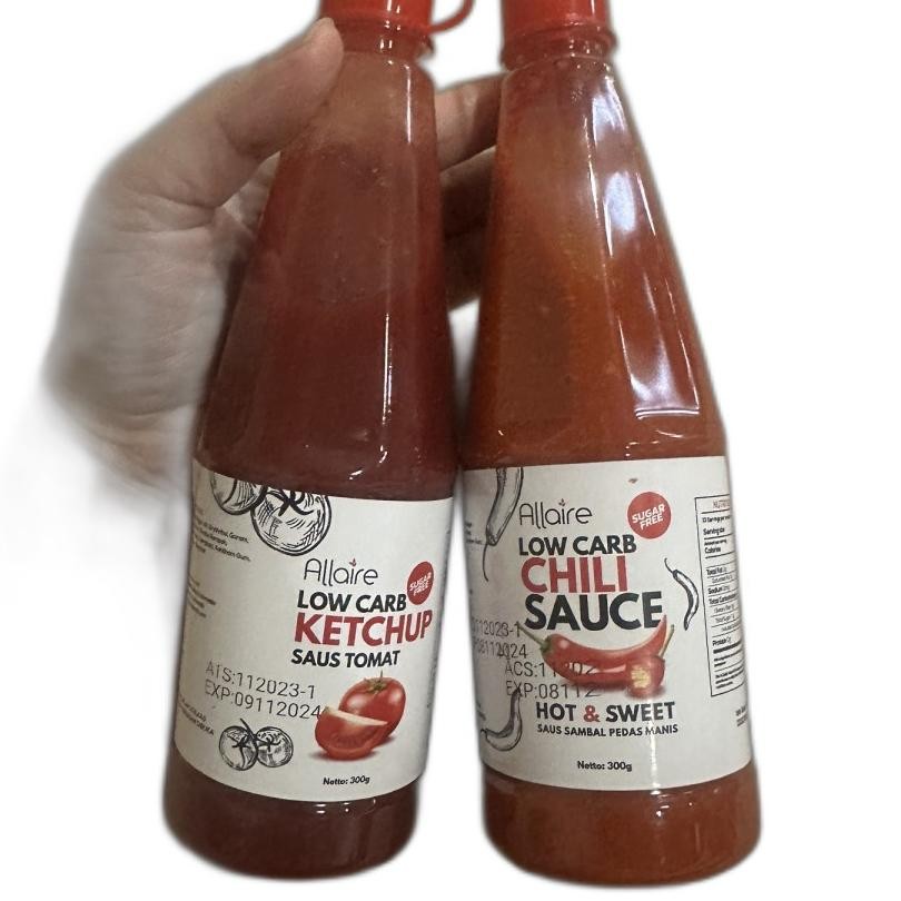 

Keto Hot And Sweet Chili Sauce Sugar Free Low Casaus Sambal Pedas Manis