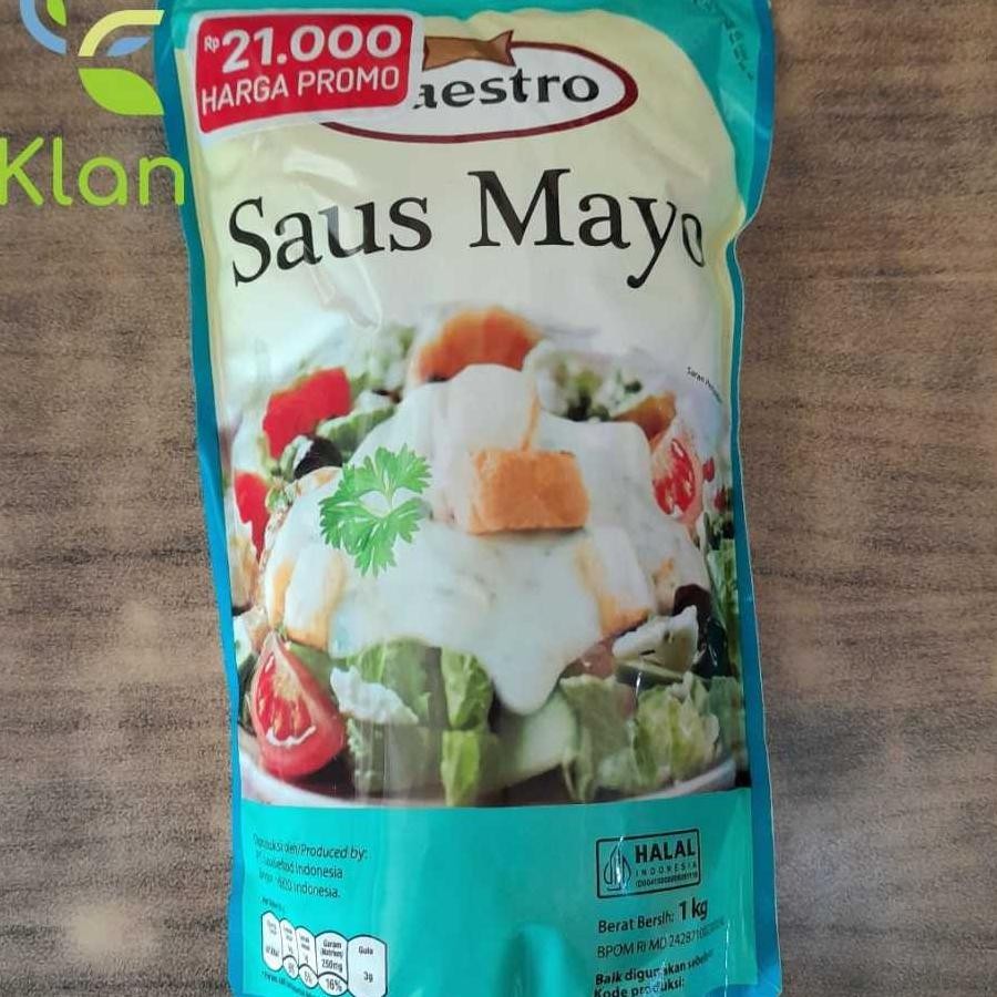 

Maestro Saus Mayo Rasa Mayonais Mayones 1 Kg