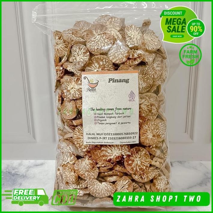 

PINANG MUDA KERING IRIS 1 KG - REMPAH BU RISMA KUALITAS PRODUK TERBAIK