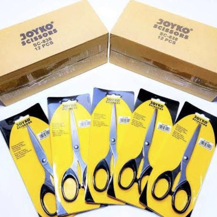 

Gunting Sedang Joyko Sc838 1Dus12Pcs