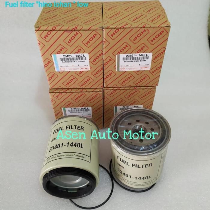 FUEL FILTER LOW HINO LOHAN FILTER SOLAR BAWAH HINO LOHAN 23401-1440L