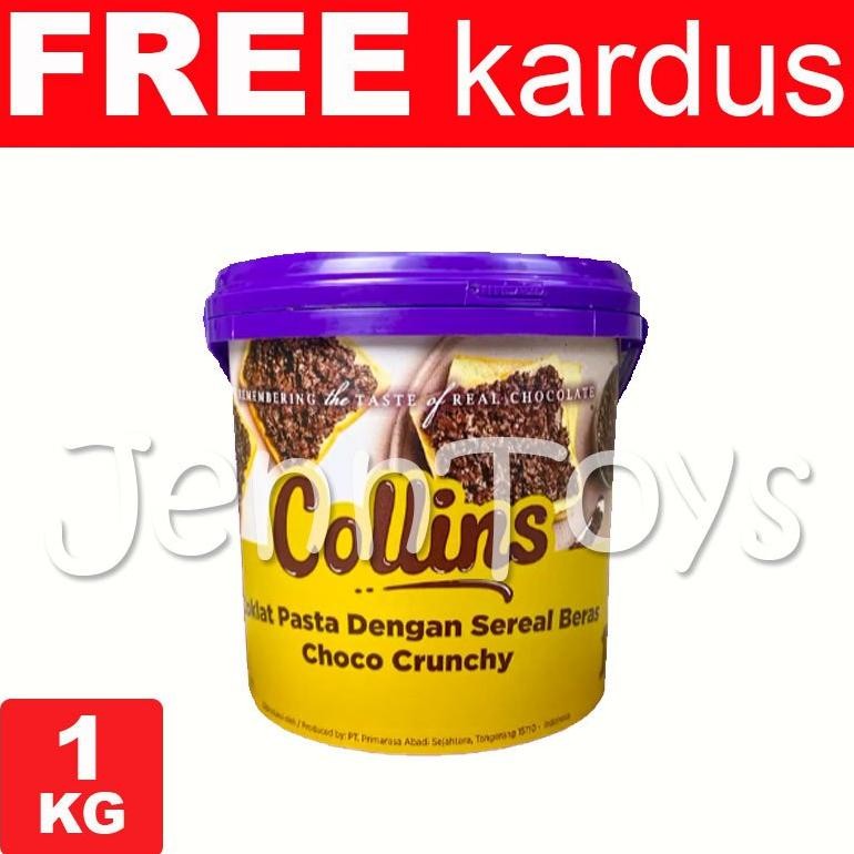 

{Salt} Jenntoys - Collins Crunchy 1Kg - Coklat Viral 2Er-54