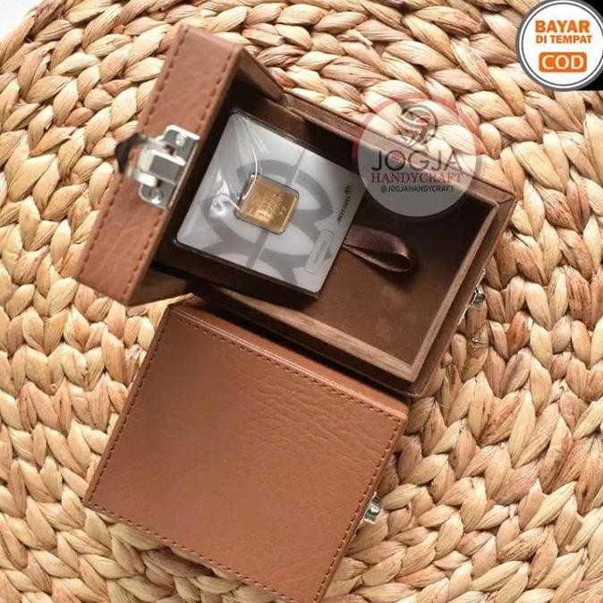 Premium Box Logam Mulia Antam / Kotak Tempat Emas Antam Certieye