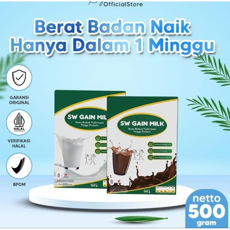 

Promo..!!! 500Gr/ Susu Penggemuk Badan/Susu Penambah Berat Badan / Super Weight Gain Fx-76