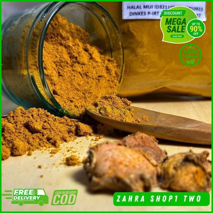 

KUNYIT BUBUK 50 GRAM MURNI / POWDER TUMERIC / KUNIR BUBUK ASLI BEST SELLER