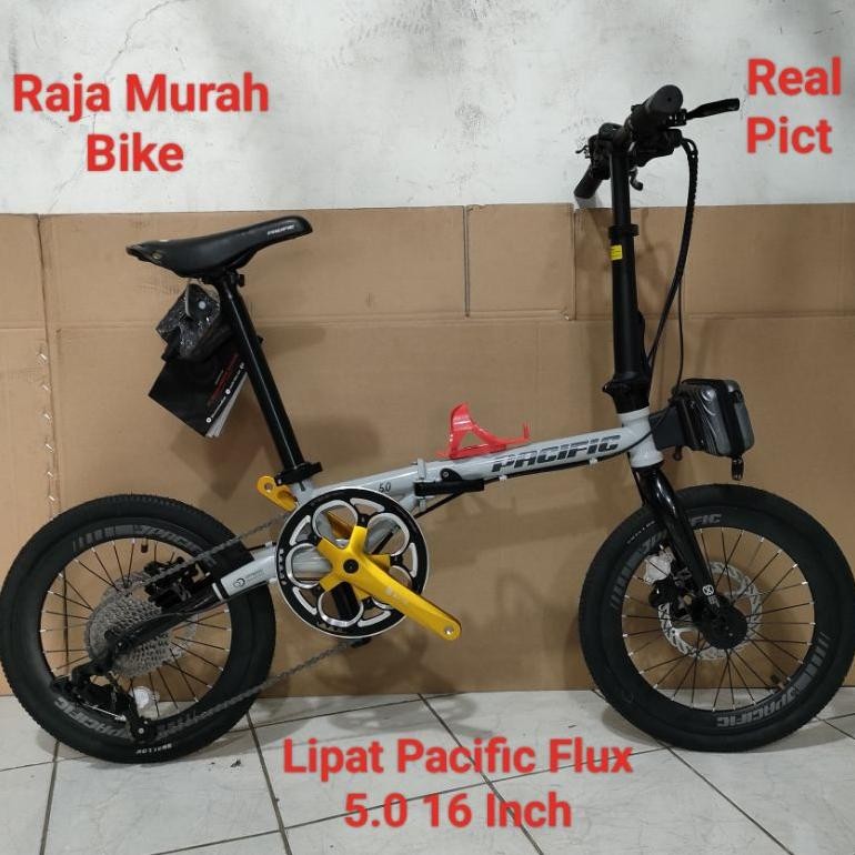 Sepeda Lipat Pacific Flux 5.0 16 Inch Sepeda Lipat 16 Inch Pacific Flux Lipat Pacific Kodiak
