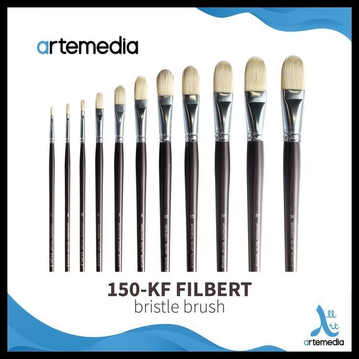 

Arte Brown 150Kf Bristle Brush Filbert Best Quality