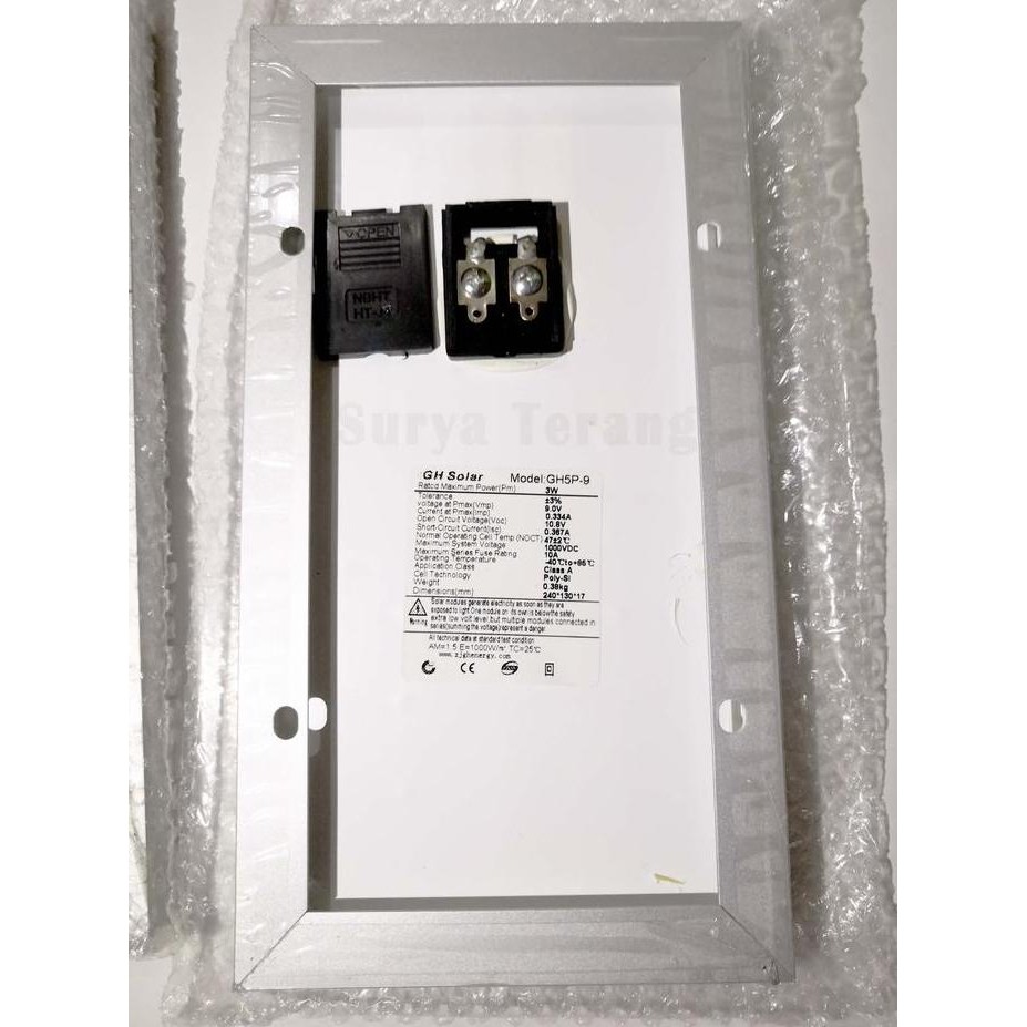ready Solar Panel 3Wp / Panel Surya 3Wp NEW