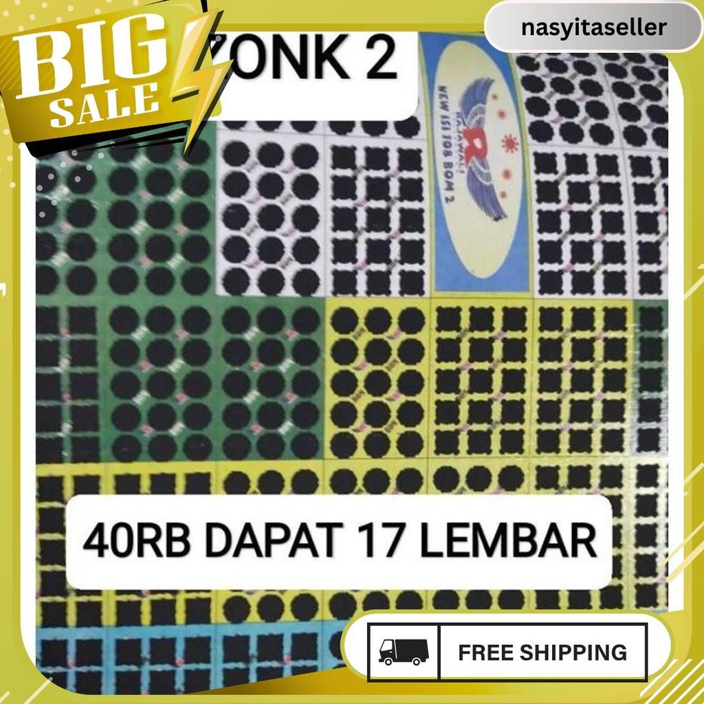 Gosok Bom Zonk 2 Mainan Gosokan Boom 2 Meledak