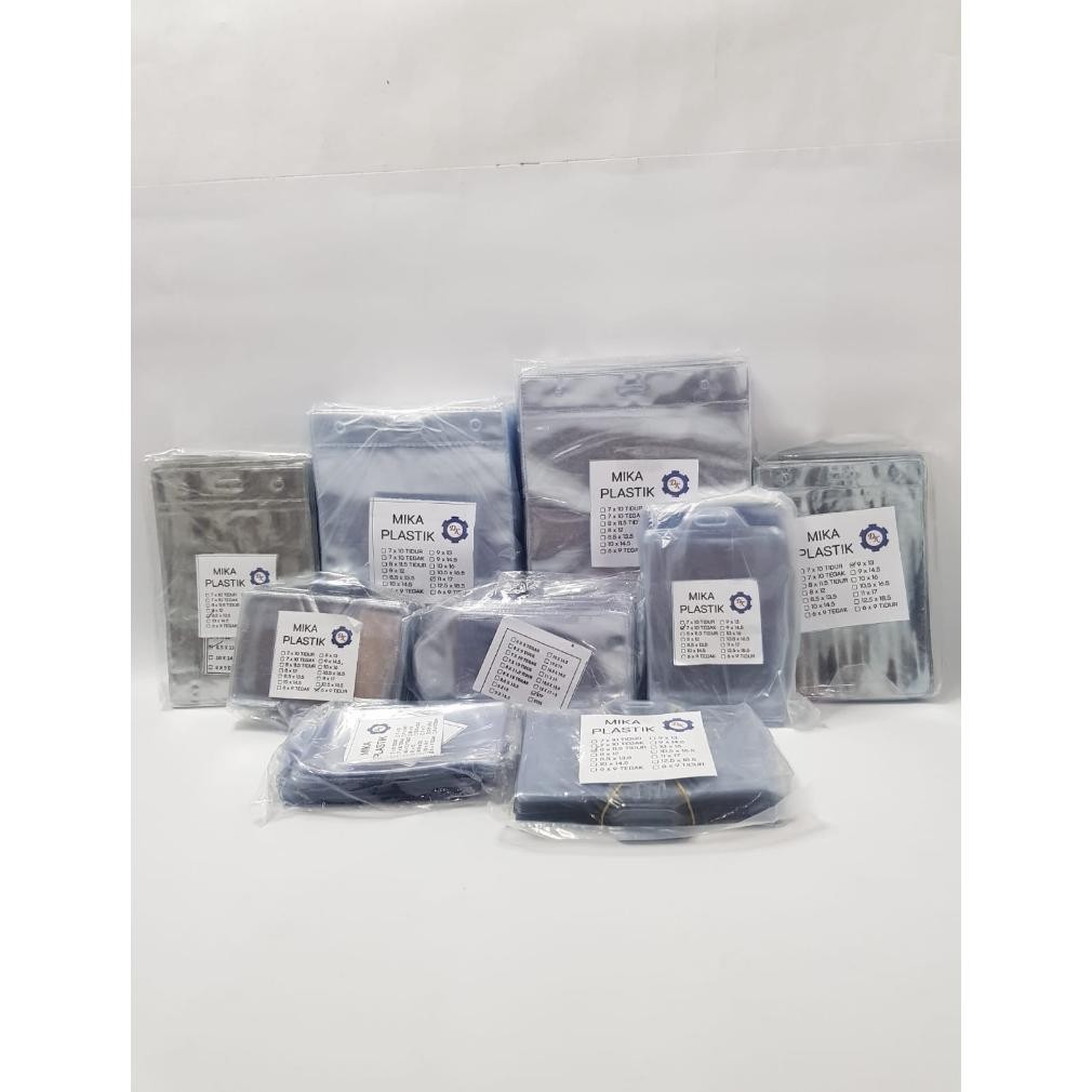 

JH8 Plastik Mika Name Tag ID Card 100pcs