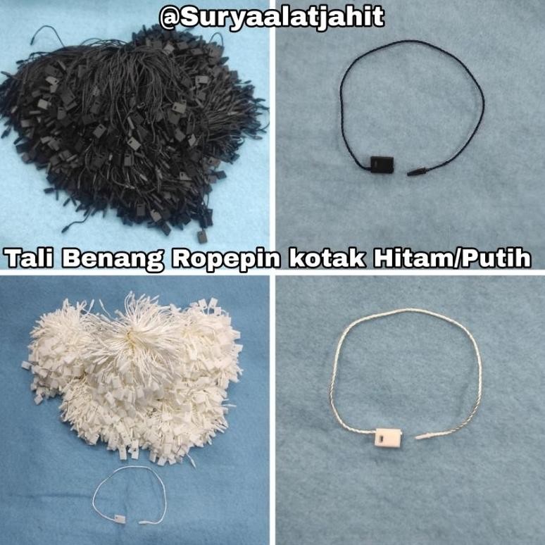

JH8 Tali roppin htm/putih @1000pcs =rp.22.000/bks