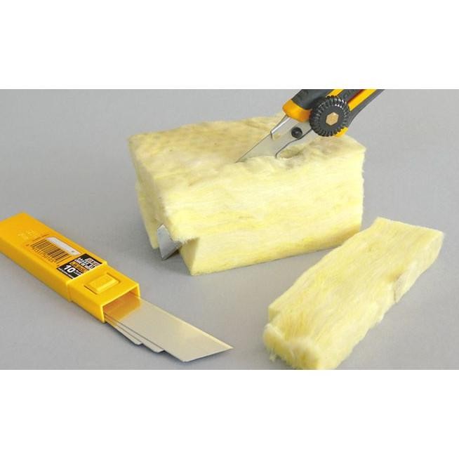 

JH8 OLFA LB-SOL-10 Refill Pisau Cutter Polos Tanpa Patahan 18 mm (10pcs/pack) Solid Blade 18mm