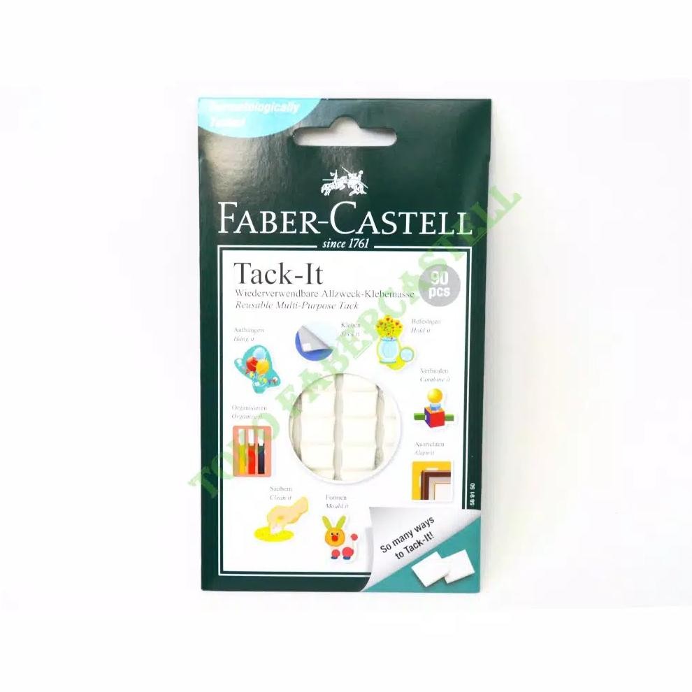 

JH8 Faber Castell Tack It 50gr White / Lem Serbaguna