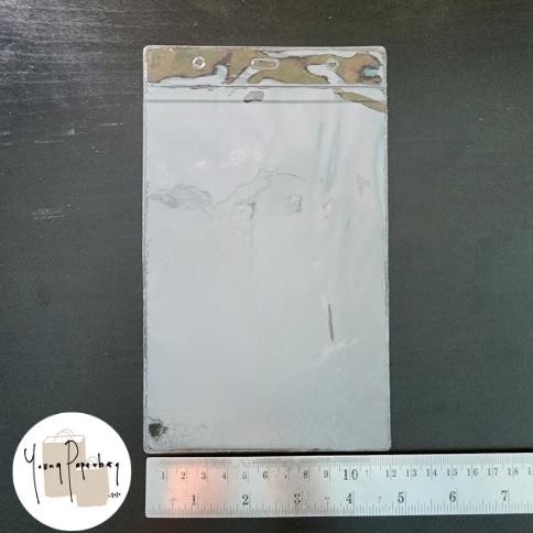 

JH8 Kantong Plastik Mika Cover Nametag Panitia / ID CARD Uk. 12 x 20