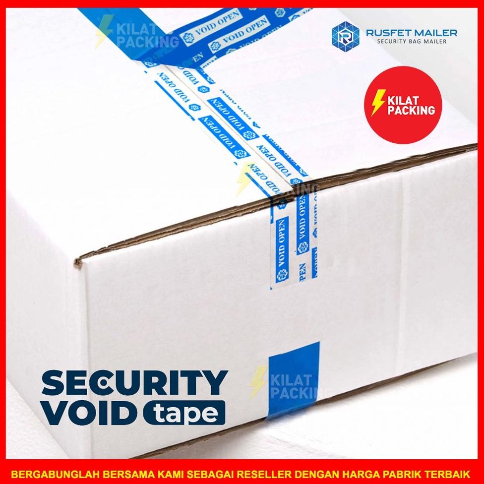 

JH8 Lakban / Plakban 24mm x 20m - LAKBAN SEGEL SECURITY VOID OPEN BIRU PREMIUM TERMURAH SATUAN