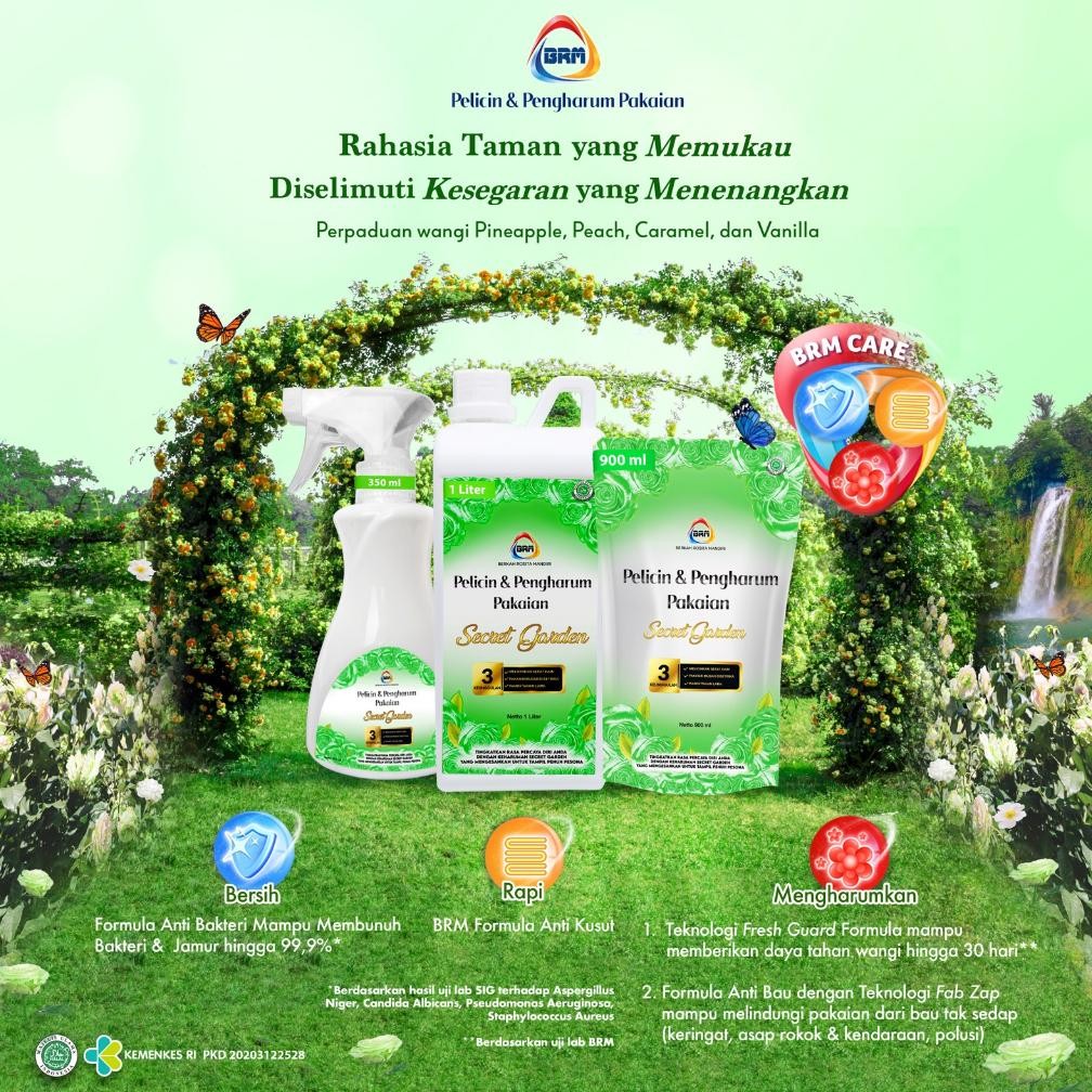 HJK Idolmart BRM Pelicin & Pengharum Pakaian 1000 ml Pewangi Loundry Original