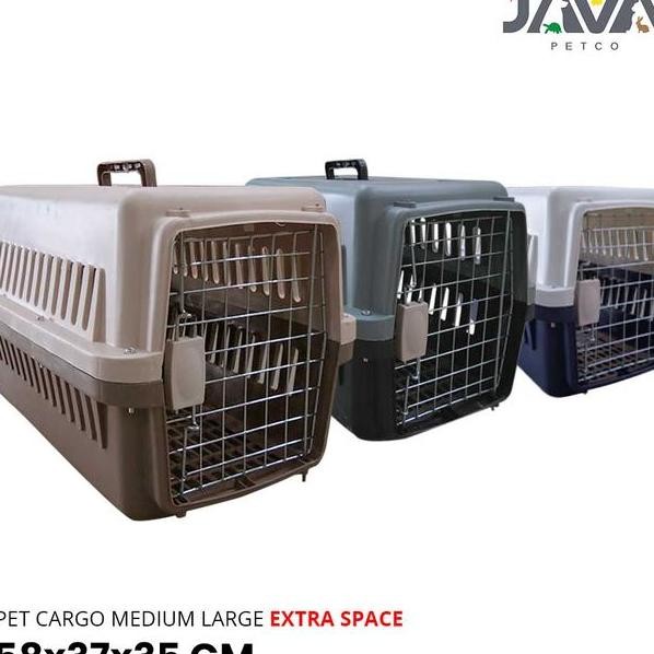 Pet Cargo Medium Large Extra Space 58X37X35 Pet Cargo Kucingkelinci