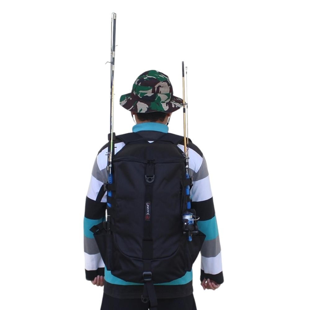Tas Pancing Ransel Untuk Joran dan Alat Pancing Multi Ruangan NI2