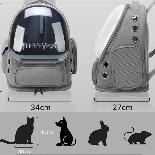 Tas Kucing M56 Pet Cargo Kucing Besar Tas Ransel Ransel Kucing Aksess Kucing