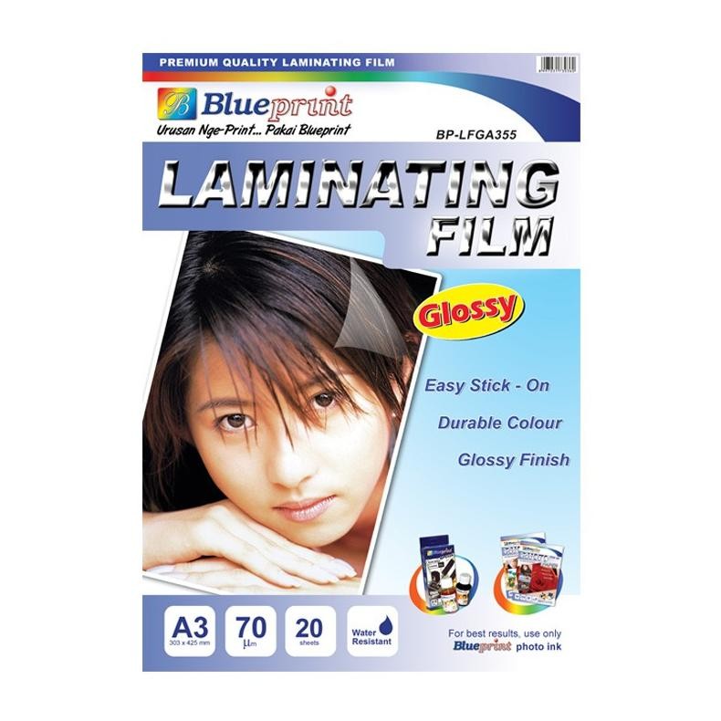 

JH8 Blueprint BP-GFA455 Laminating Glossy Film A4