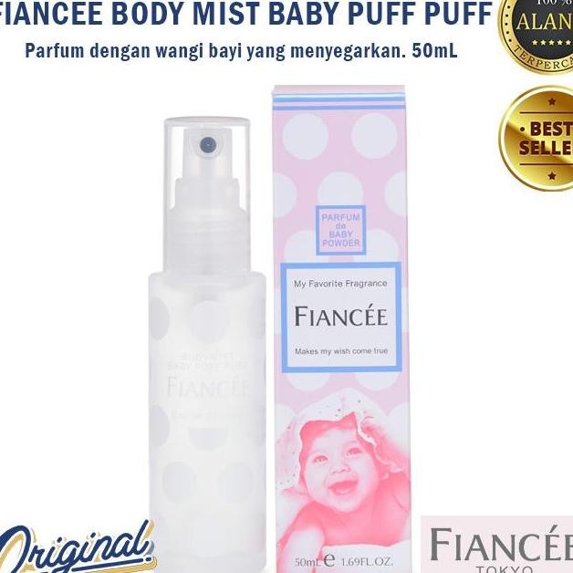 Fiancee Body Mist Baby Puff Puff Japan Parfum Wangi Bayi