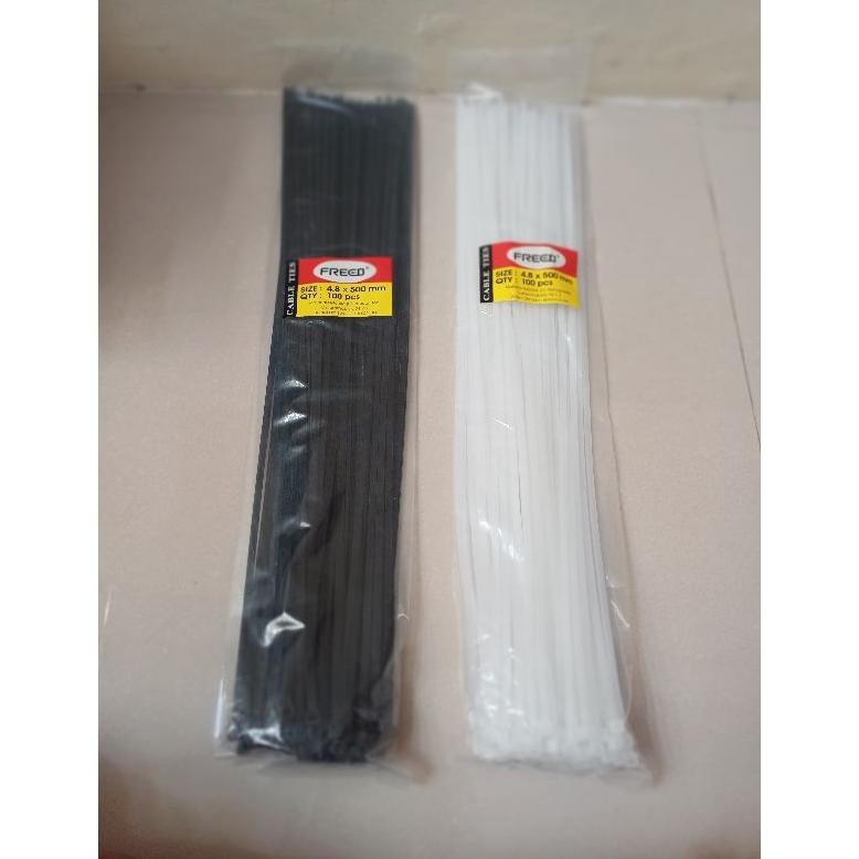 

JH8 kabel ties 50cm tali ties panjang 4,8mm x 500mm 1pack