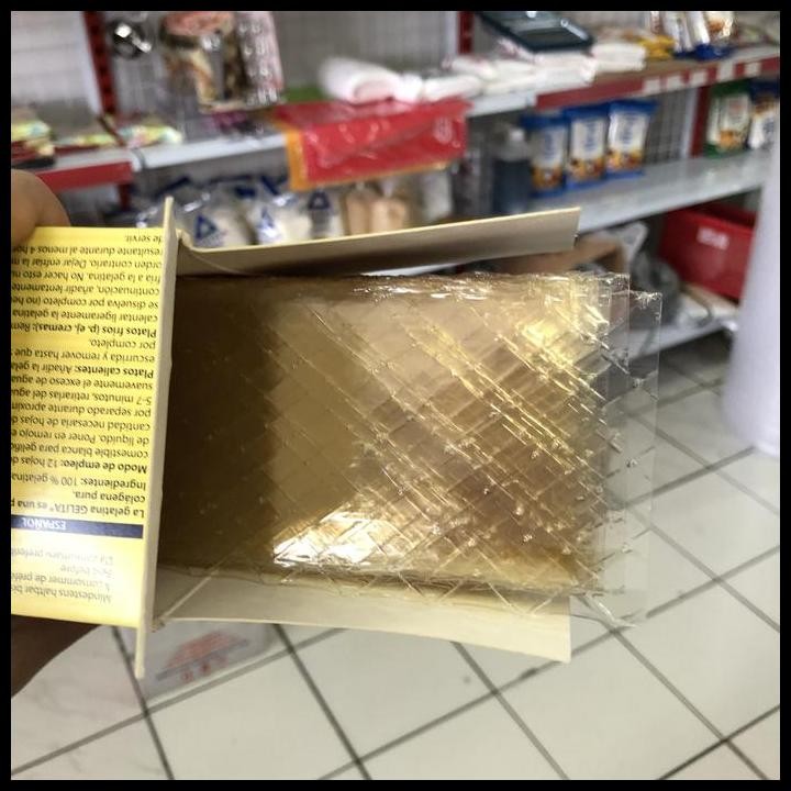

Terlaris Gelatin lembaran halal 10 lembar gelatine sapi gelattin sheet shett Best Seller