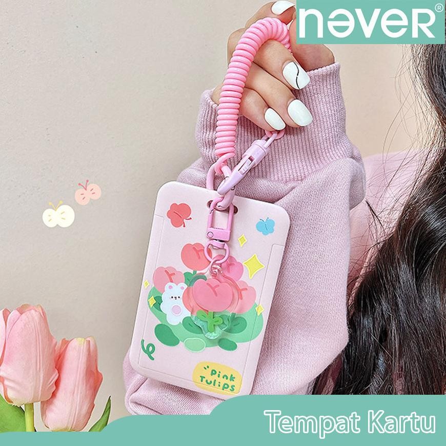

JH8 Never Official- Tempat kartu card holder name tag gantungan tas