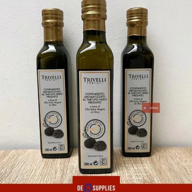 

Trivelli Black Truffle Oil 250Ml - Italian Truffle Hitam Extra Virgin