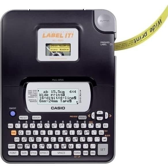 

Casio Kl-820 / Label Printer / Ez Label It Print Maker Kl820 Original Dan Terpercaya
