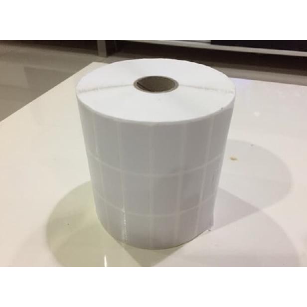 

JH8 Label Sticker Barcode 33x15mm Semicoated(3 Lines isi 10.000Pcs)Core 1