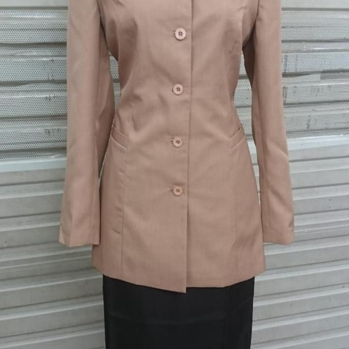 Stelan Blazer Baju Seragam Pramuka PNS Guru Wanita Dewasa Terbaru