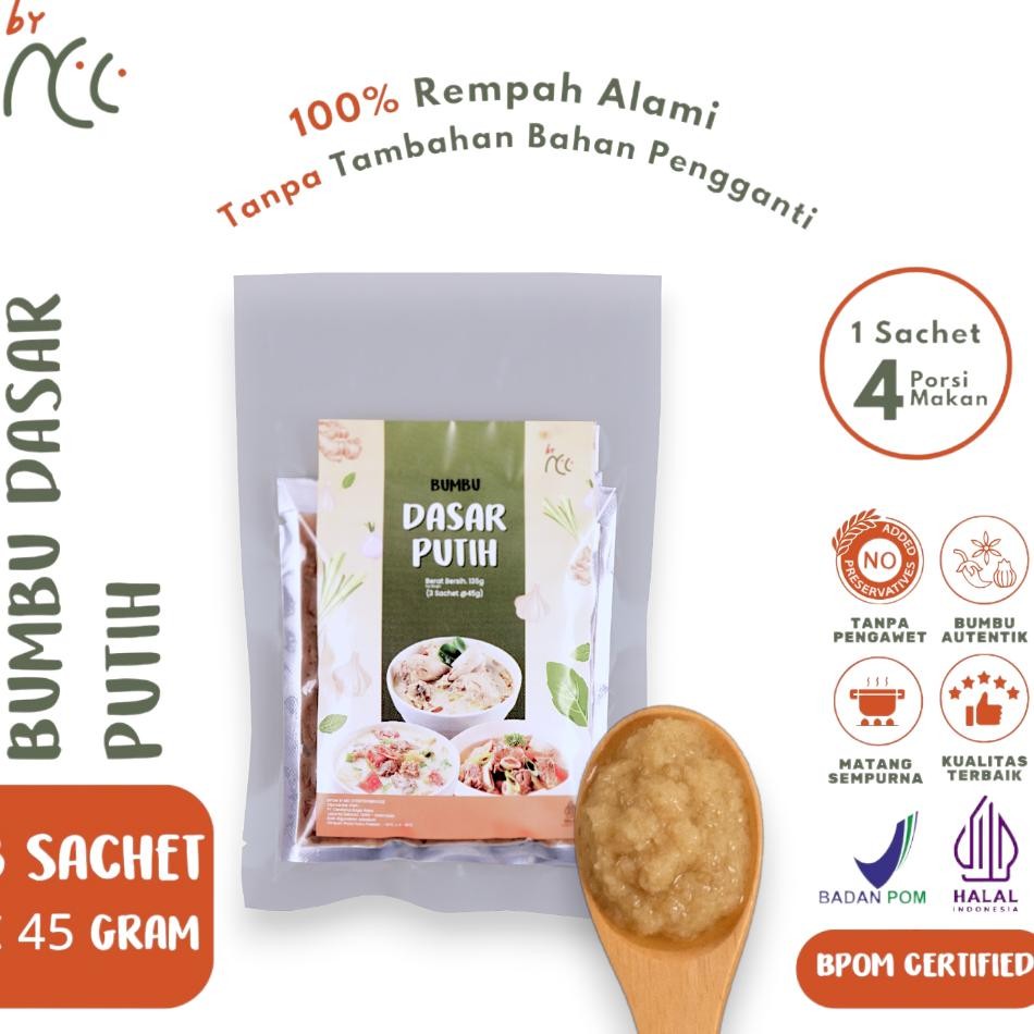 

By Ncc Bumbu Dasar Putihkuningmerah Kemasan Sachet 135Gr