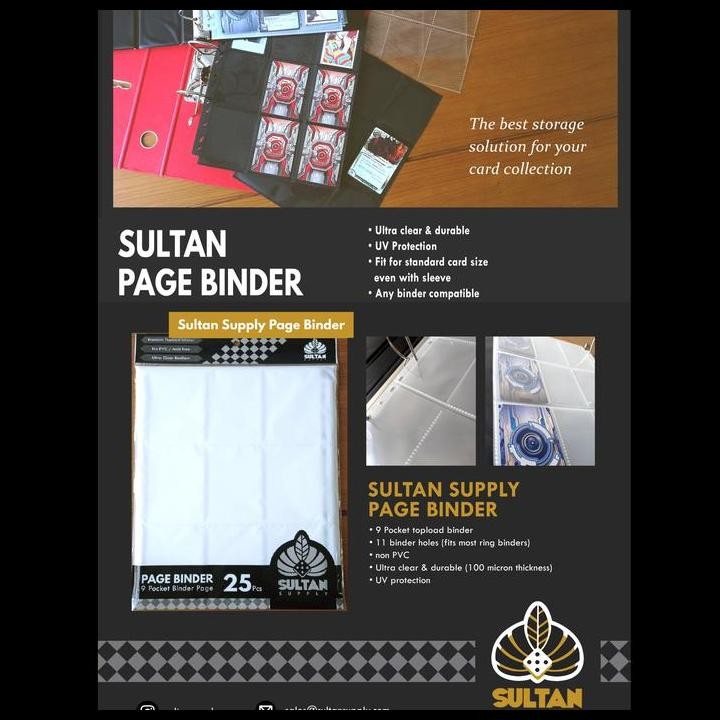 

Terlaris Sultan Page Binder 9 Pocket 25 Pages Good Quality
