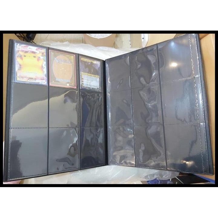 

Terlaris Sultan Supply Card Album 9 Pocket Binder Black Good Quality