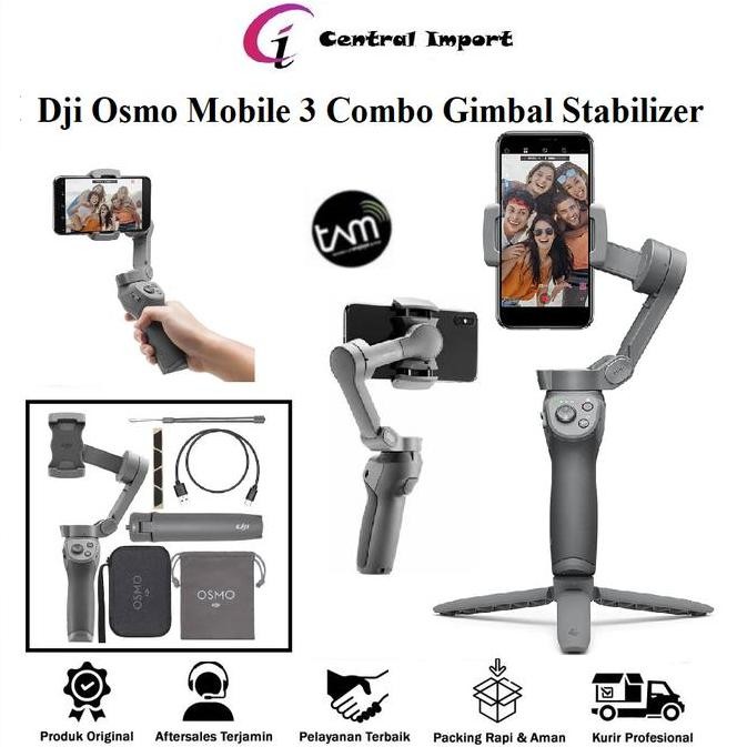 Dji Osmo Mobile 3 Combo Gimbal Stabilizer - Osmo Mobile 3 Original Co