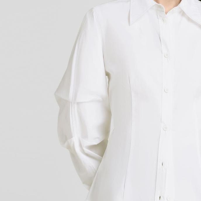 Lookboutiquestore - Matilda Balloon Sleeve Shirt | Atasan Wanita Co