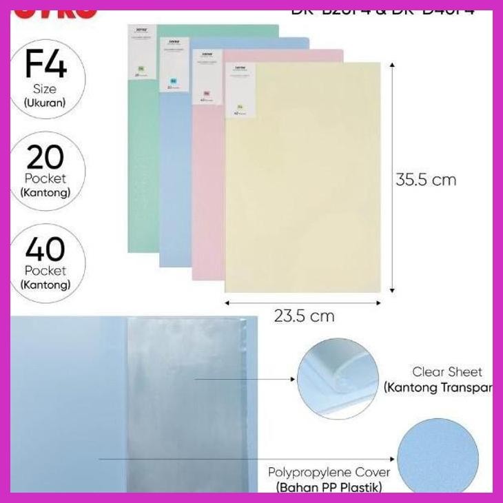 

( SEKOLAH / LUKIS ) DISCOUNT JOYKO DOCUMENT KEEPER CLEAR HOLDER MAP A4/F4 (SENI / MENGGAMBAR / ART / KERAJINAN ) SIAP KIRIM