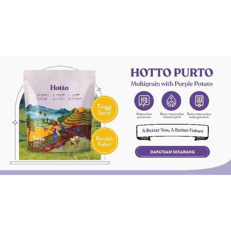 

Bisa Cod [3 Sachet] Hotto Purto Multigrain With Purple Potato Re-65