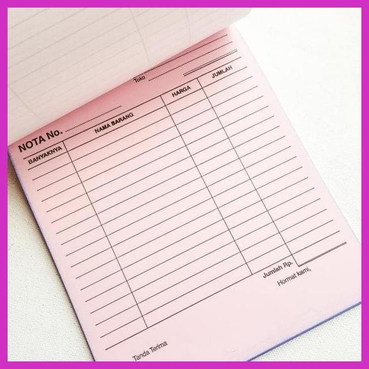 

( SEKOLAH / LUKIS ) READY NOTA KONTAN PAPERLINE 1/2/3 PLY NCR (SENI / MENGGAMBAR / ART / KERAJINAN ) GOOD QUALITY
