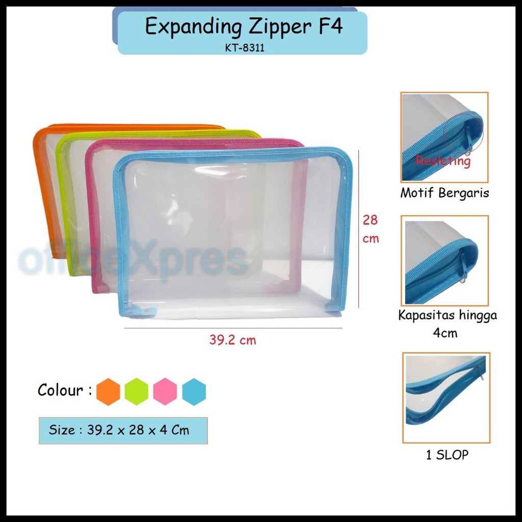 

MAP ZIPPER F4 / MAP SLETING / MAP RESLETING ZIPPER BAG 8311 / MAP FILE FOLIO / MAP DOKUMEN
