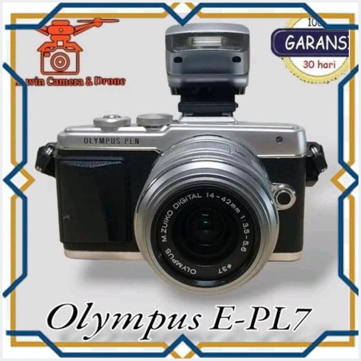 [WIN] KAMERA CAMERA MIRRORLESS OLYMPUS E-PL7 EPL7 LENSA KIT 14-42 MM