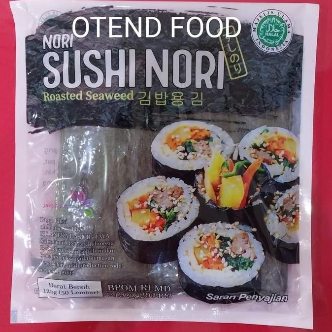 

Nori Sushi Nori Seaweed Roasted Rumput Laut 50 Lembar
