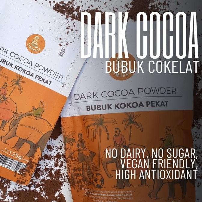 

Bubuk Cokelat Asli Timurasa Dark Cocoa 125Gr & 500Gr