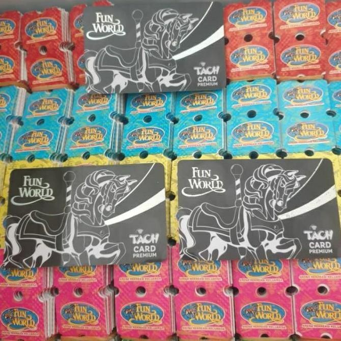 Kartu FUNWORLD / FUN WORLD PREMIUM, KARTU SAKTI Original Tach Rare Original